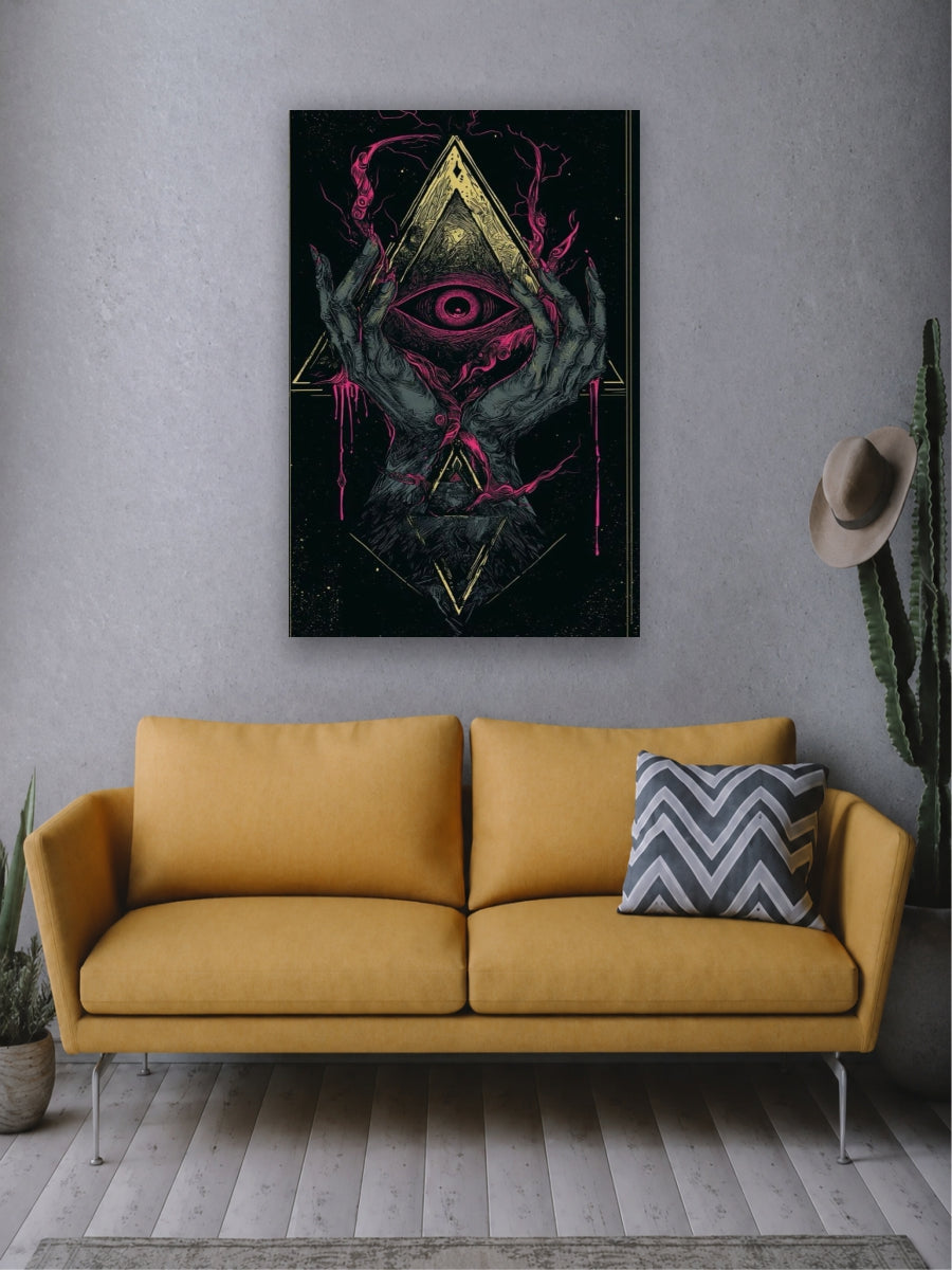 The All-Seeing Eye Wall Art Poster