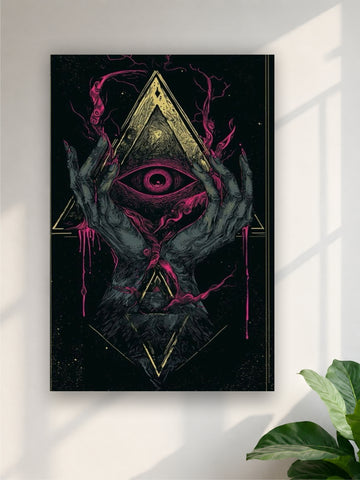 The All-Seeing Eye Wall Art Poster