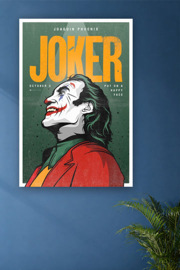 Joker Vintage Wall Poster