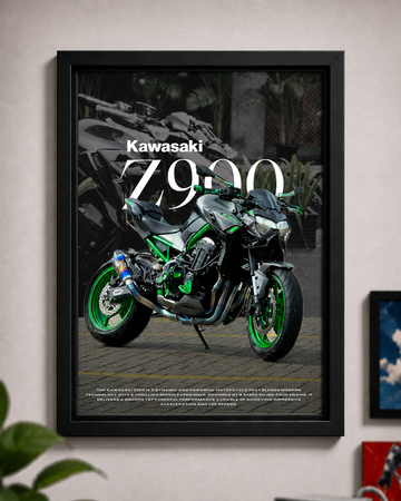 Kawasaki Z900 Wall Frame