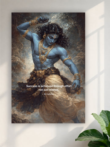 Krishna – Divine Guidance Wall Poster