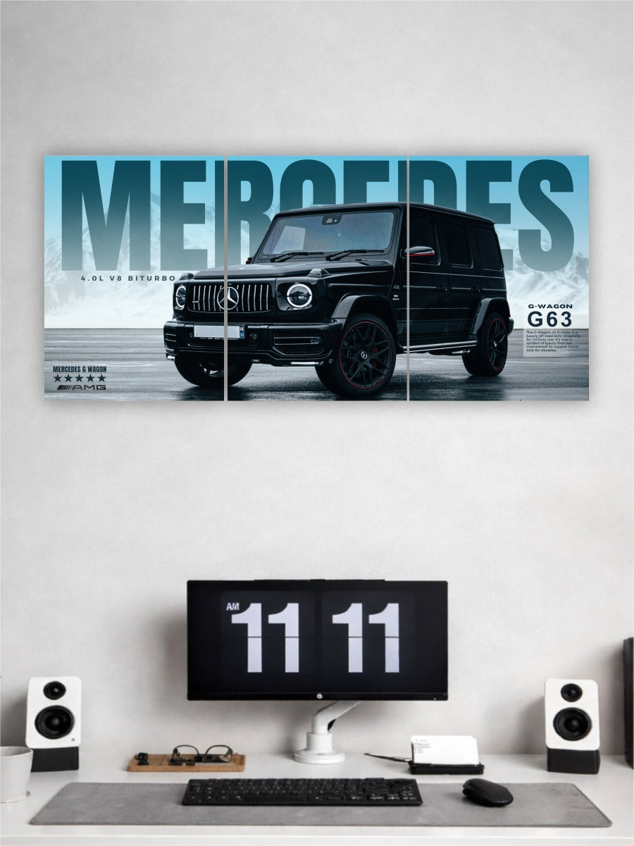 Mercedes-AMG G-Wagon Split Poster