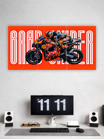 MotoGP Bike racing split poster