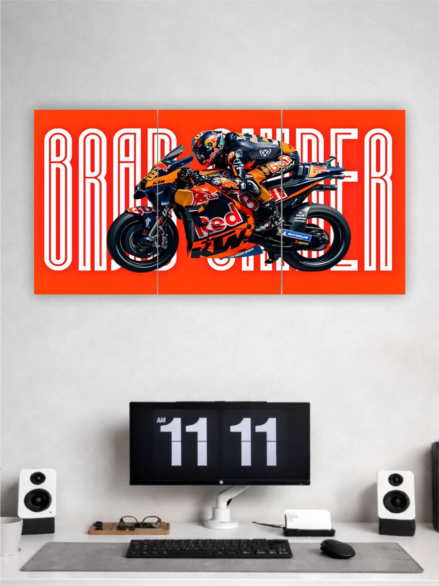 MotoGP Bike racing split poster