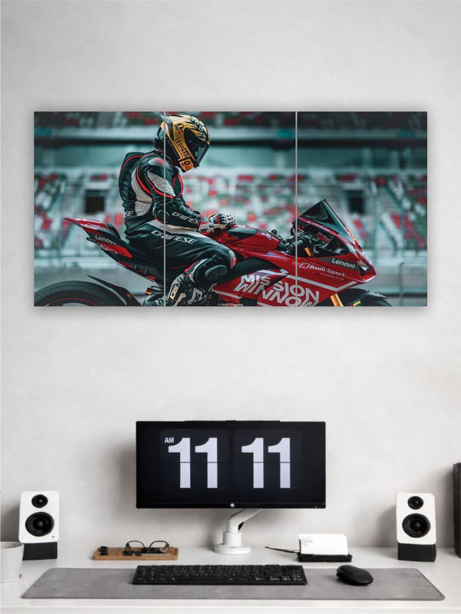 MotoGP Bike split poster 1