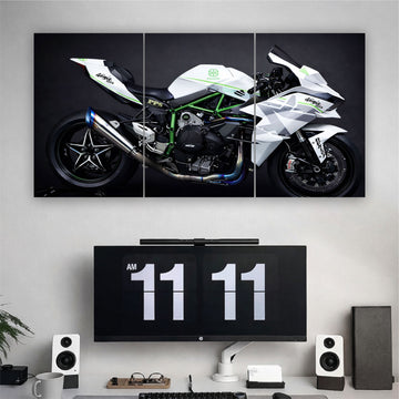 Ninja_h2 split poster set of 3