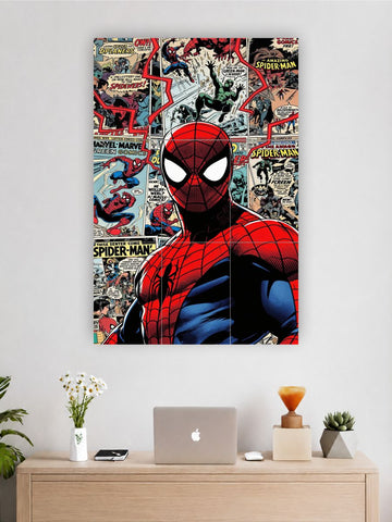 SPIDER COMIC 9-Piece Split Poster