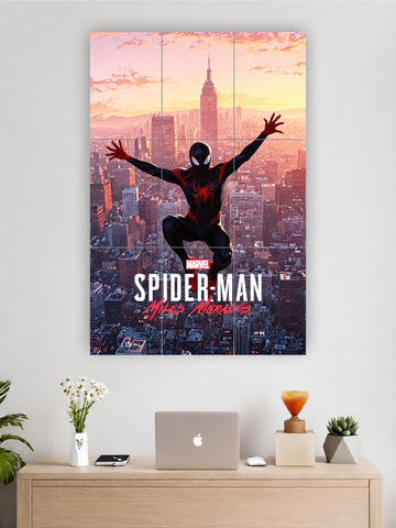 Spider-Man: Miles Morales City Leap – 9 Piece Split Poster