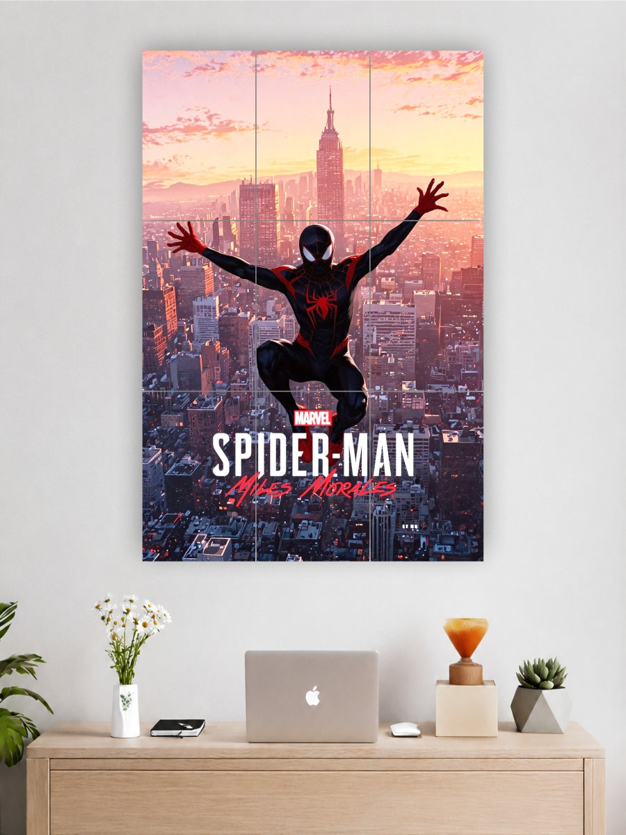 Spider-Man: Miles Morales City Leap – 9 Piece Split Poster