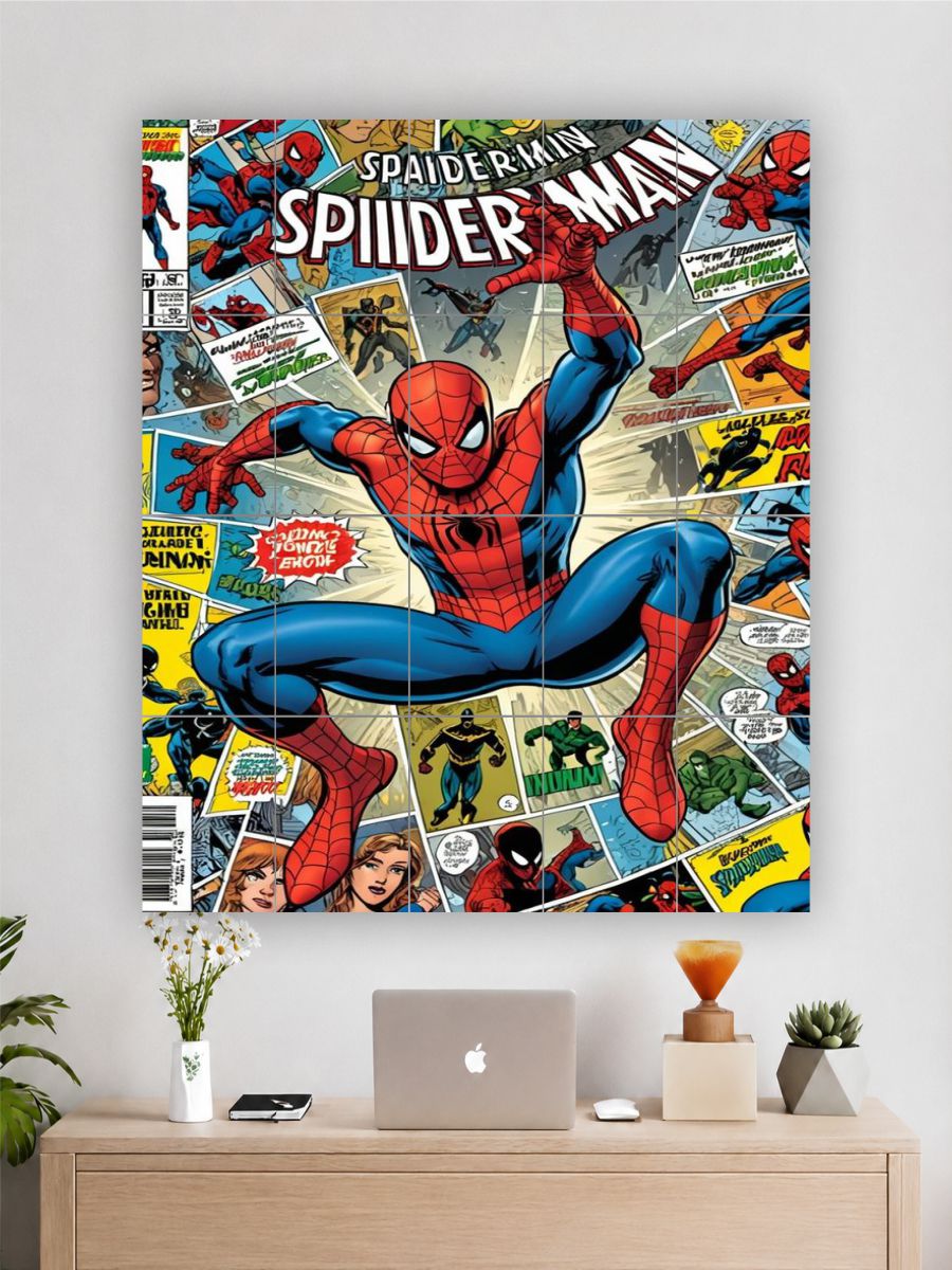 SPIDER MAN COMIC 20 PIECE POSTER