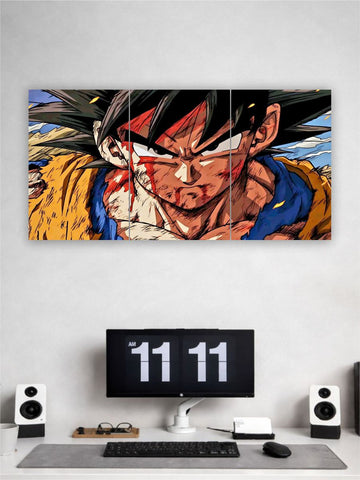 Son Goku Split Poster anime