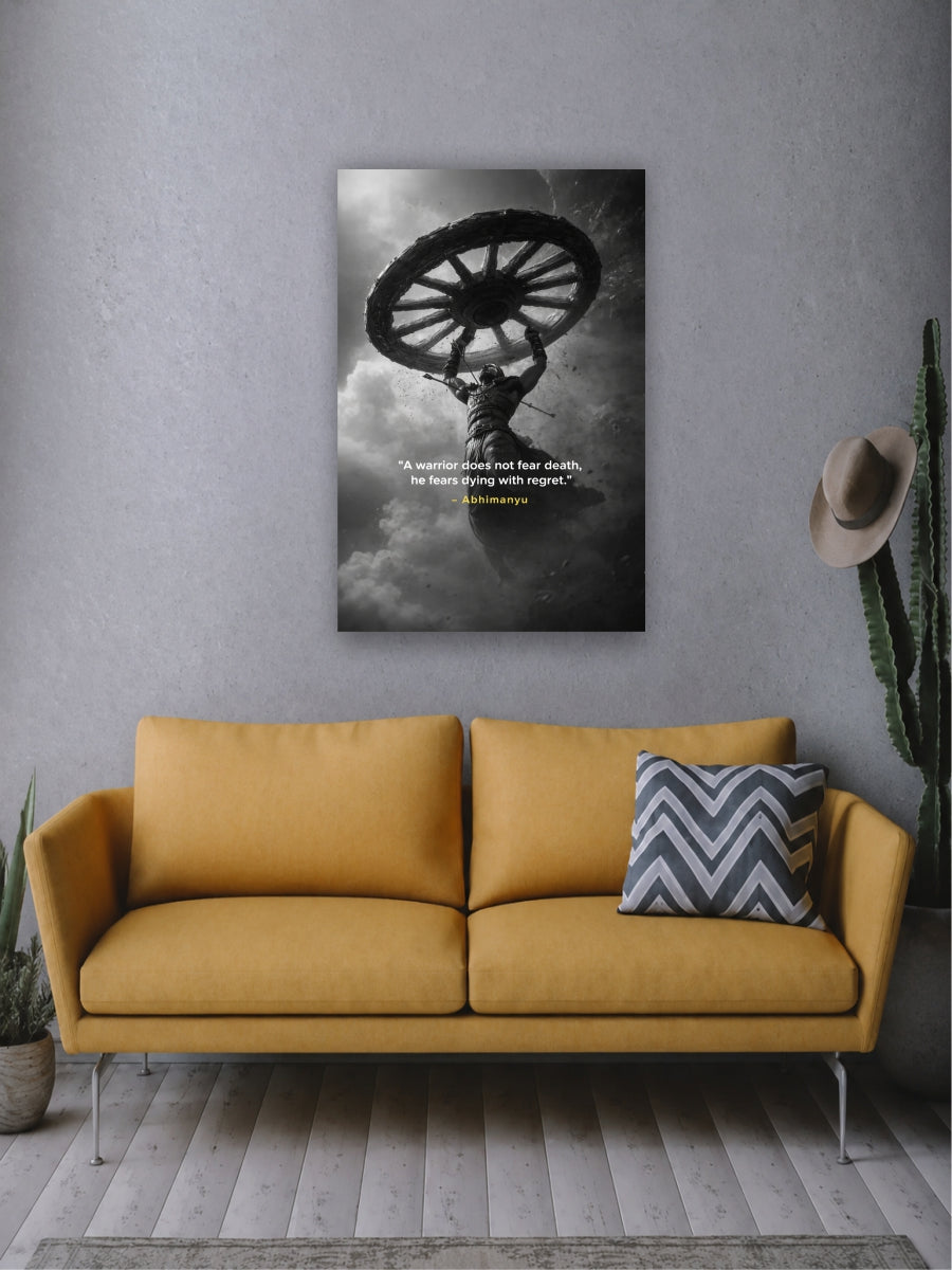 Abhimanyu The Great Warrior| Mahabharata Devotional Poster
