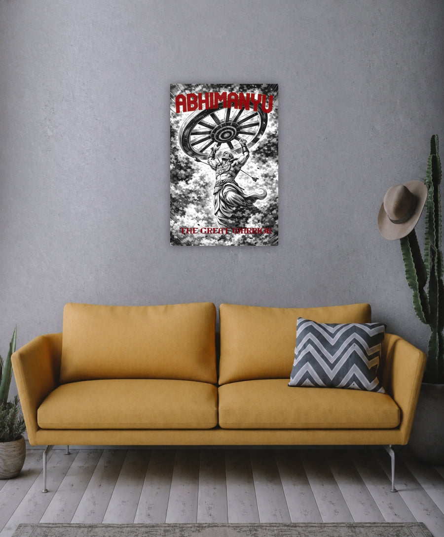 Abhimanyu: The Great Warrior Devotional Poster
