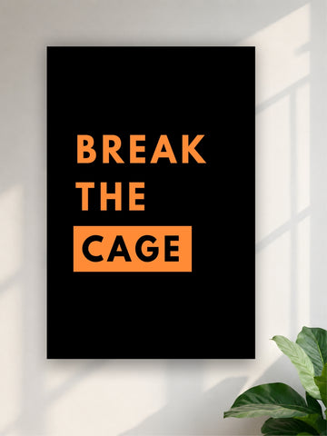 Break The Cage Poster