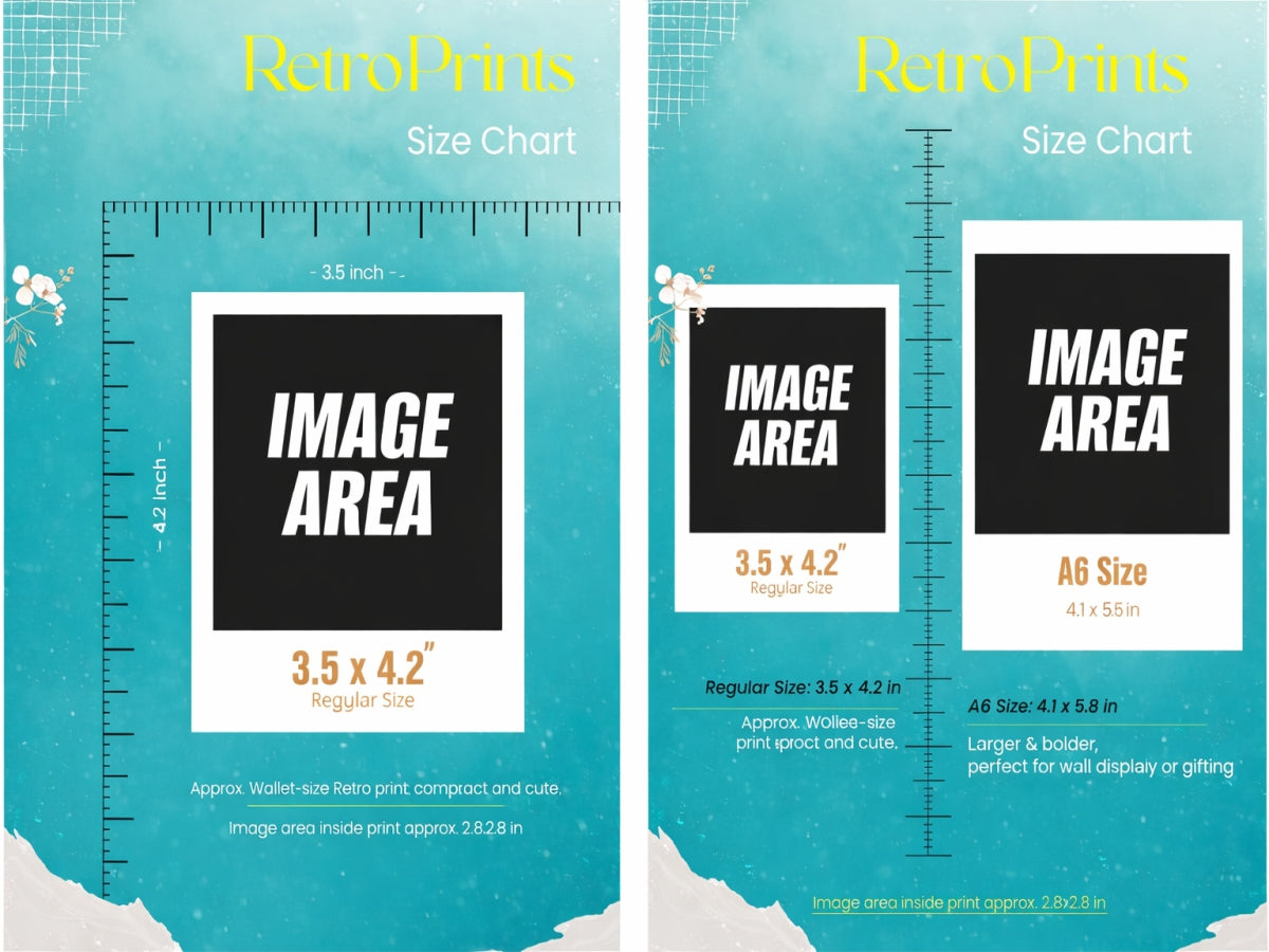 Custom Polaroid Prints – Retro Photo 16 Set Print