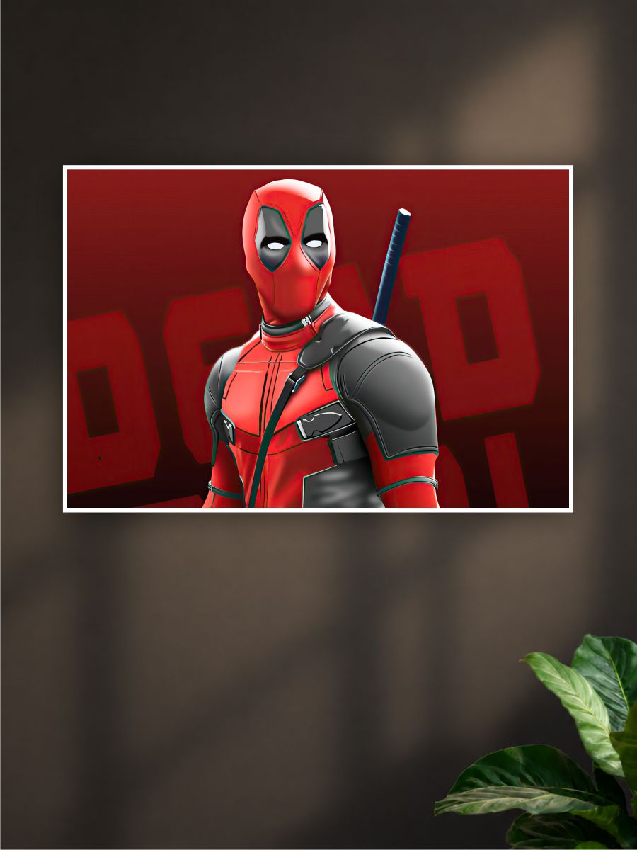 Deadpool Comic Character Wall Art