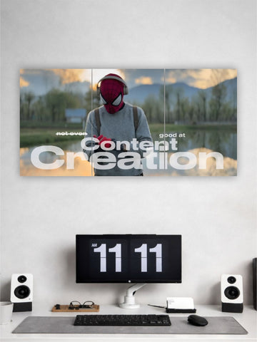 Built For Creators Split Poster