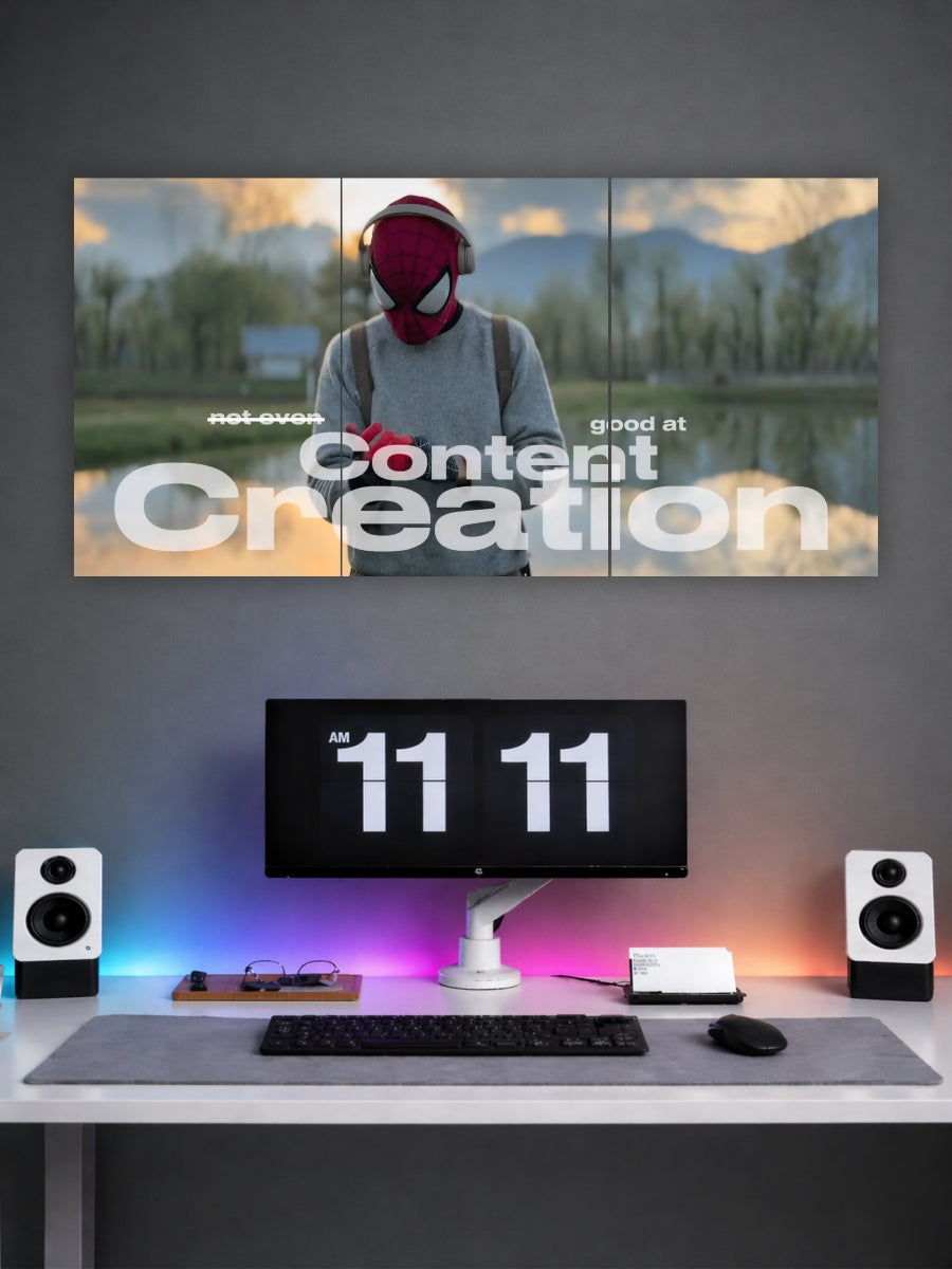Built For Creators Split Poster