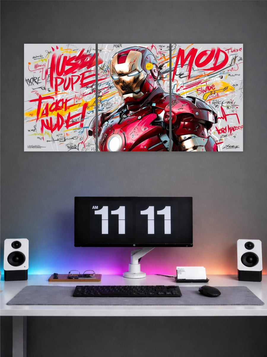 Marvel Iron Man 3 Panel Poster