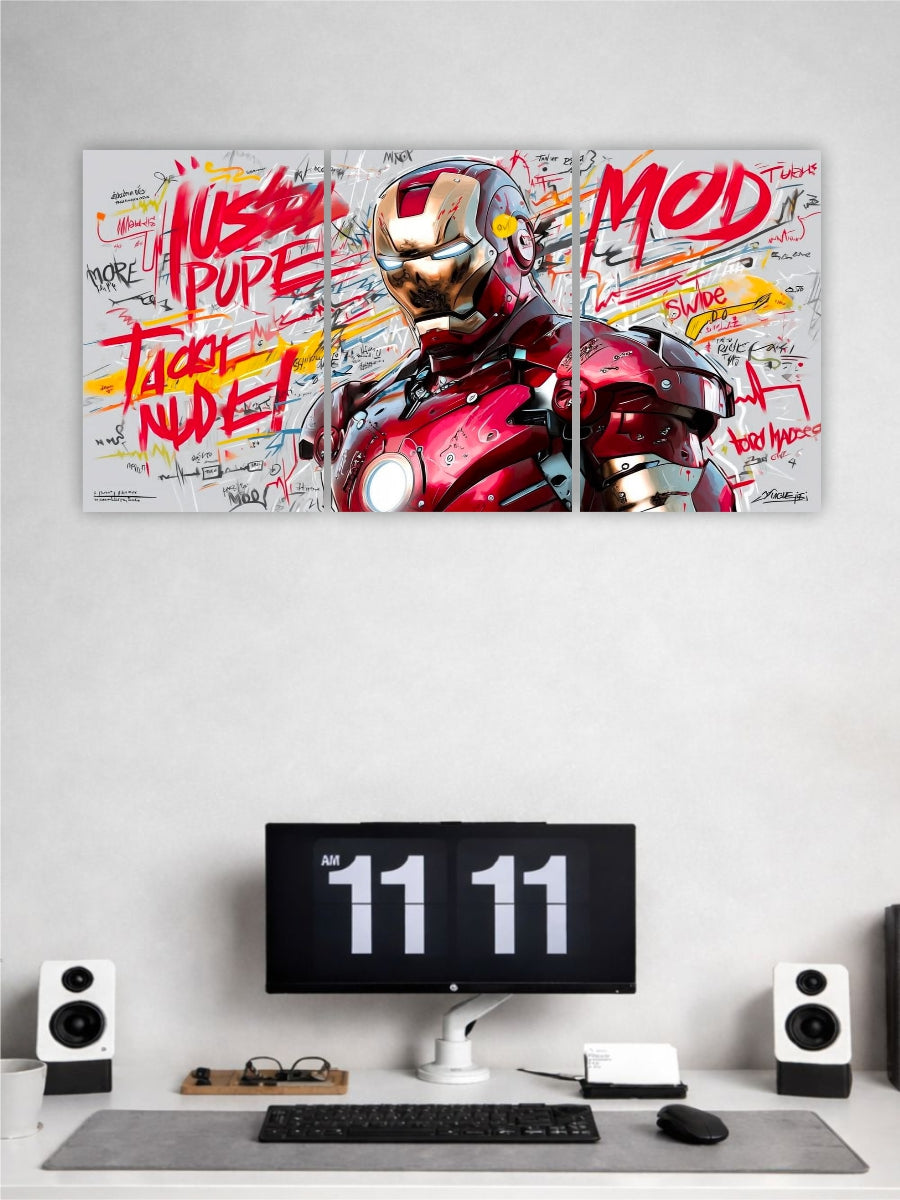 Marvel Iron Man 3 Panel Poster