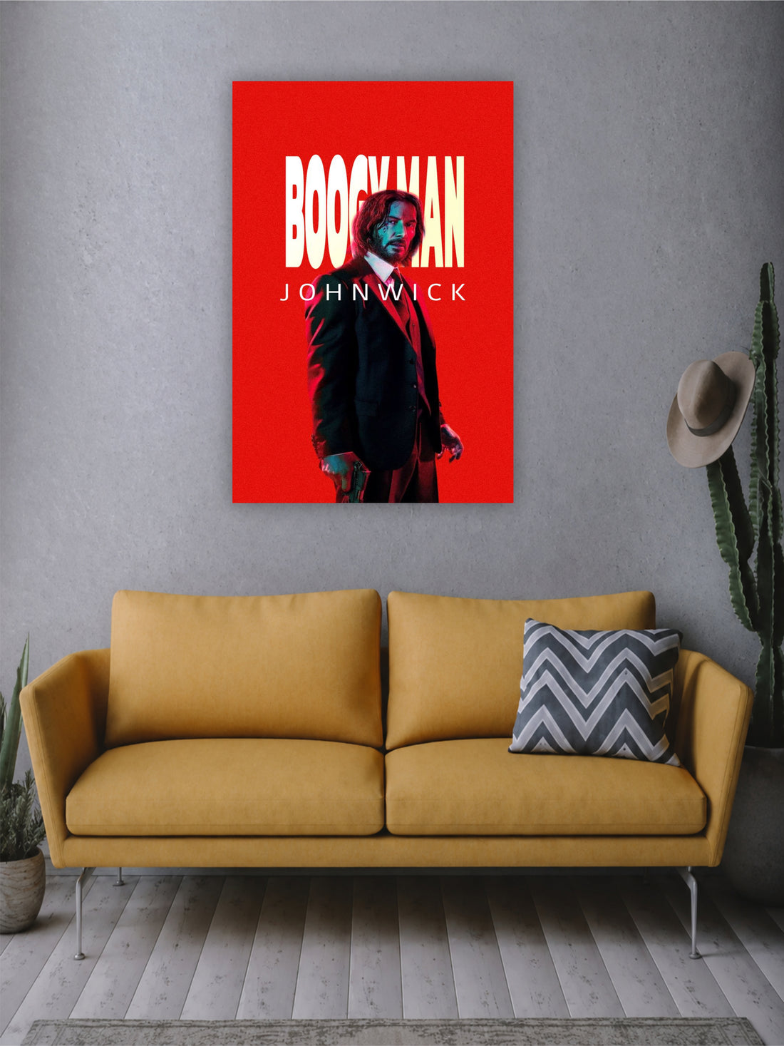 John Wick "Boogeyman" Movie Poster