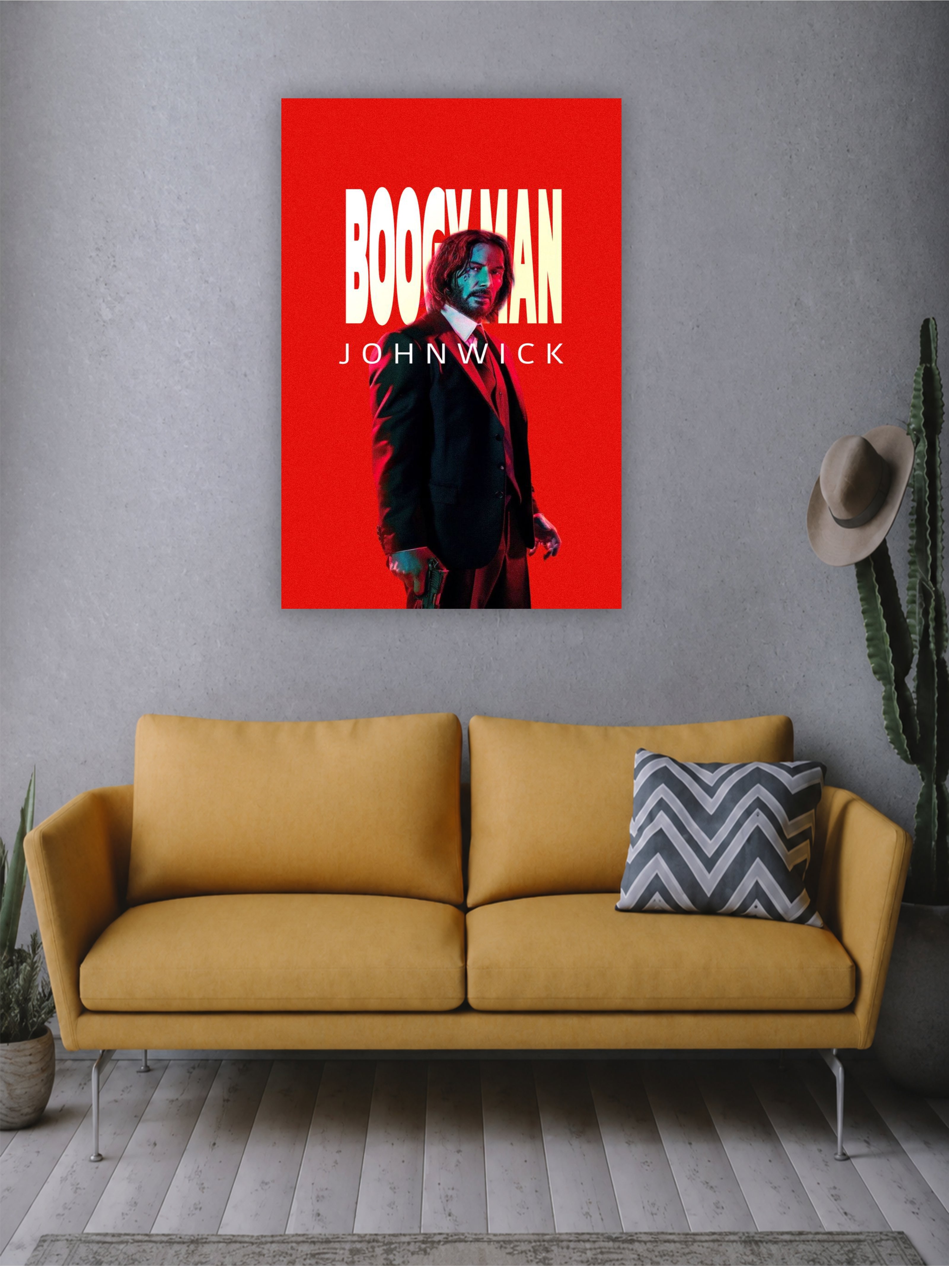 John Wick "Boogeyman" Movie Poster