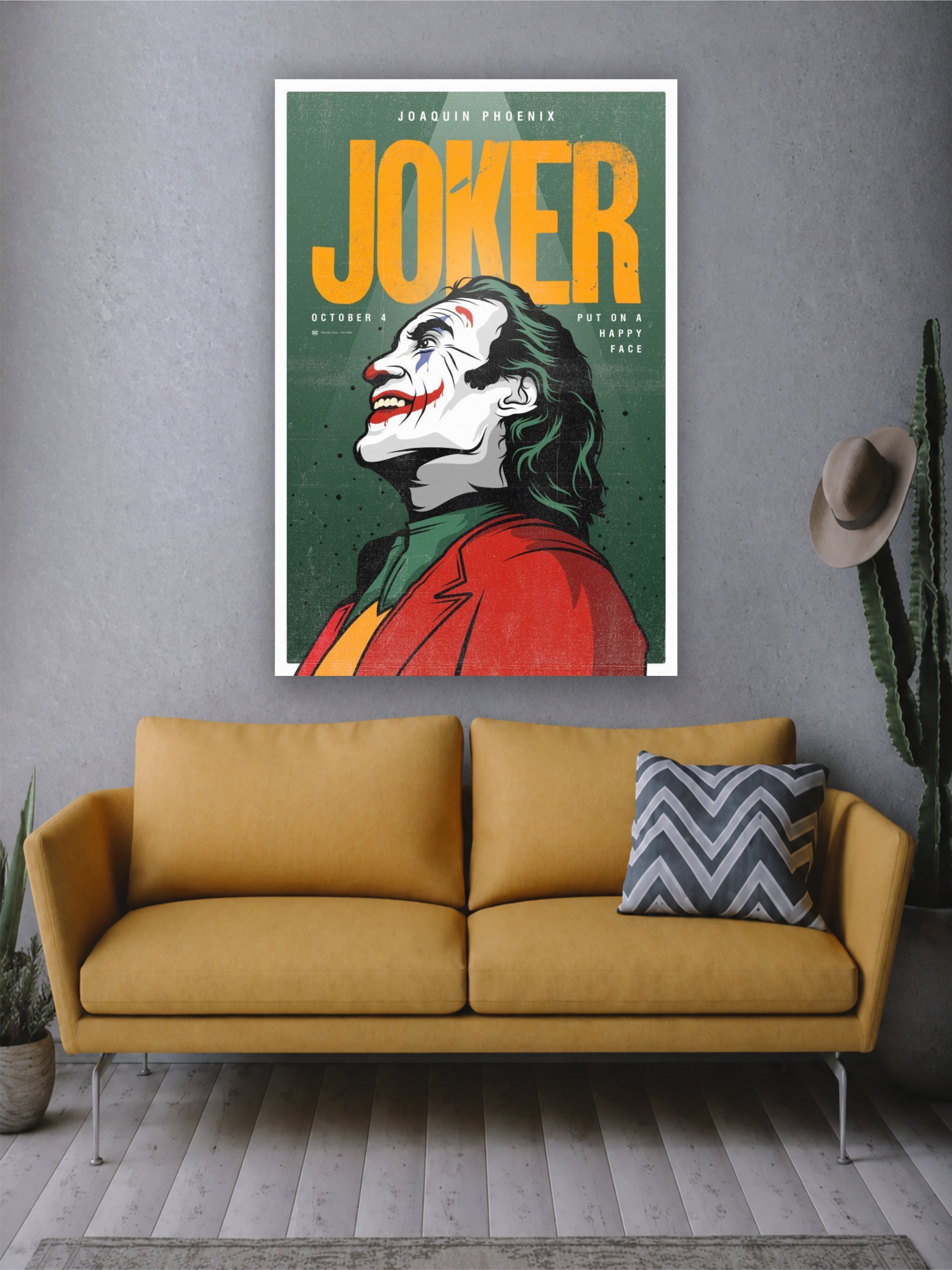 Joker Vintage Wall Poster