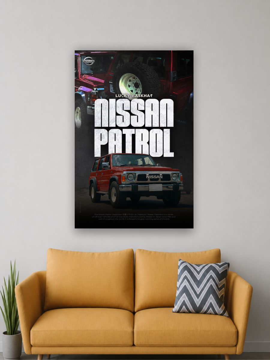 Nissan Patrol Wall Poster | Classic 4x4