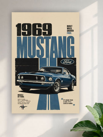 1969 Ford Mustang Classic Car