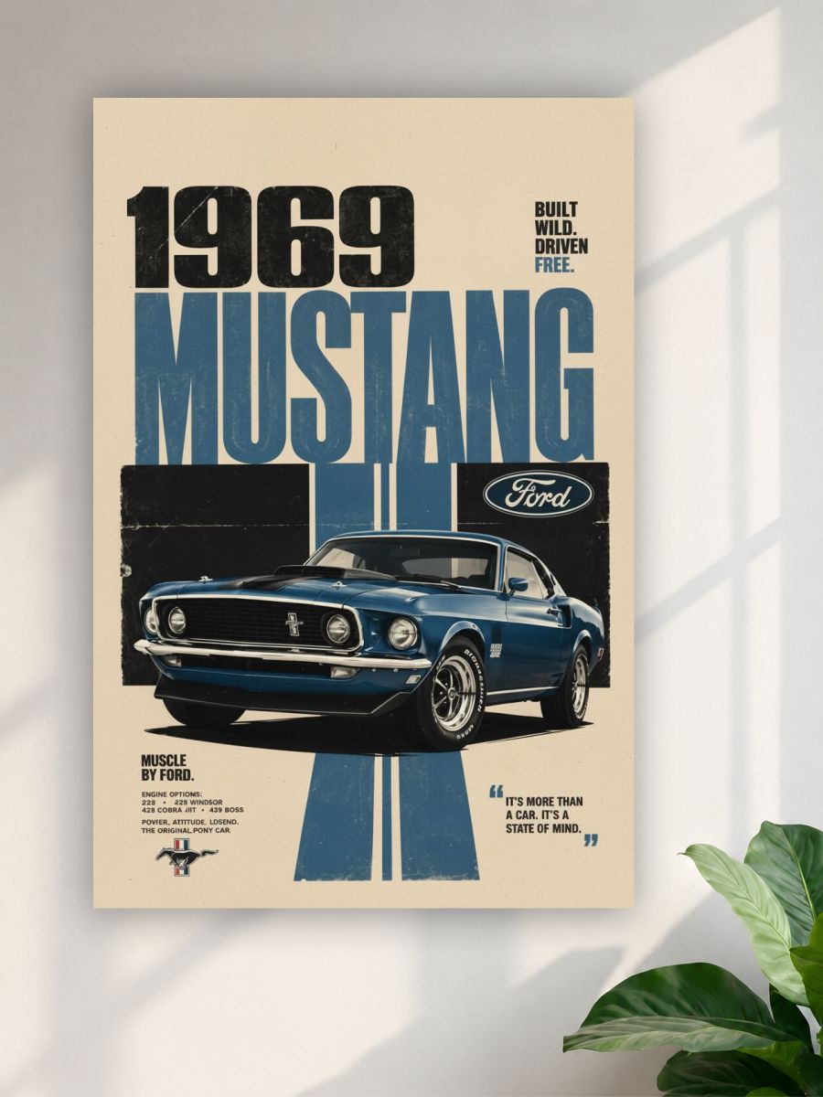 1969 Ford Mustang Classic Car