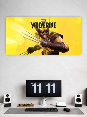 Marvel Wolverine game split poster