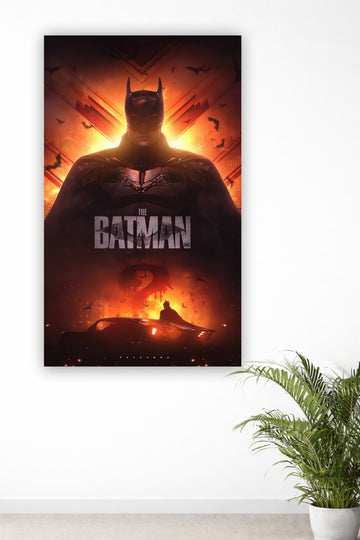 The Batman 2 Movie Poster | Dark Knight Wall Art