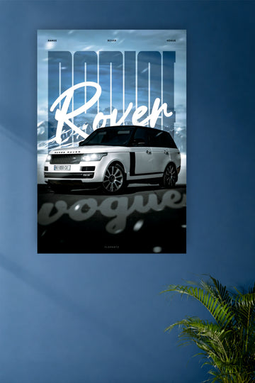 Range Rover Car Single Poster
