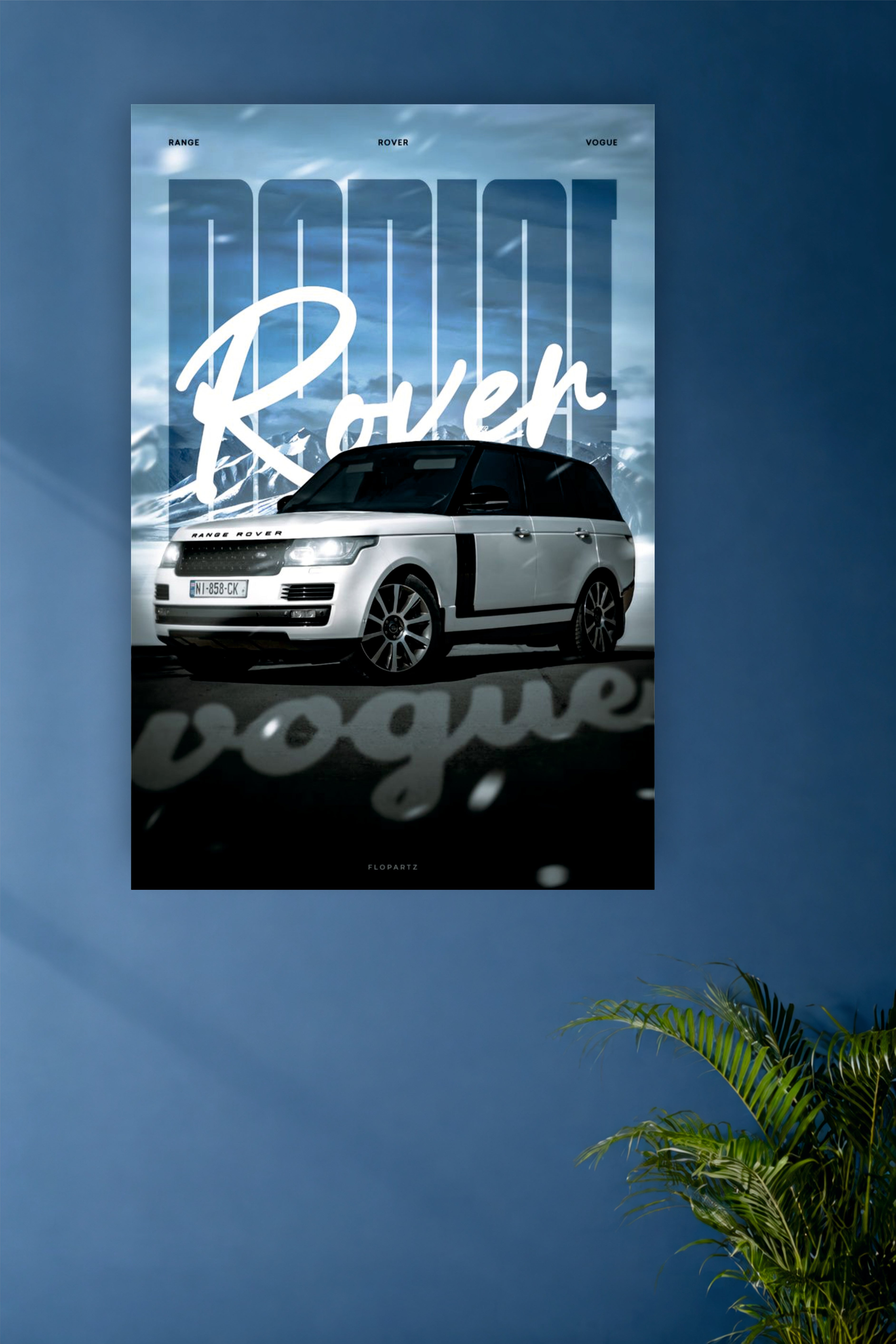Range Rover Car Single Poster