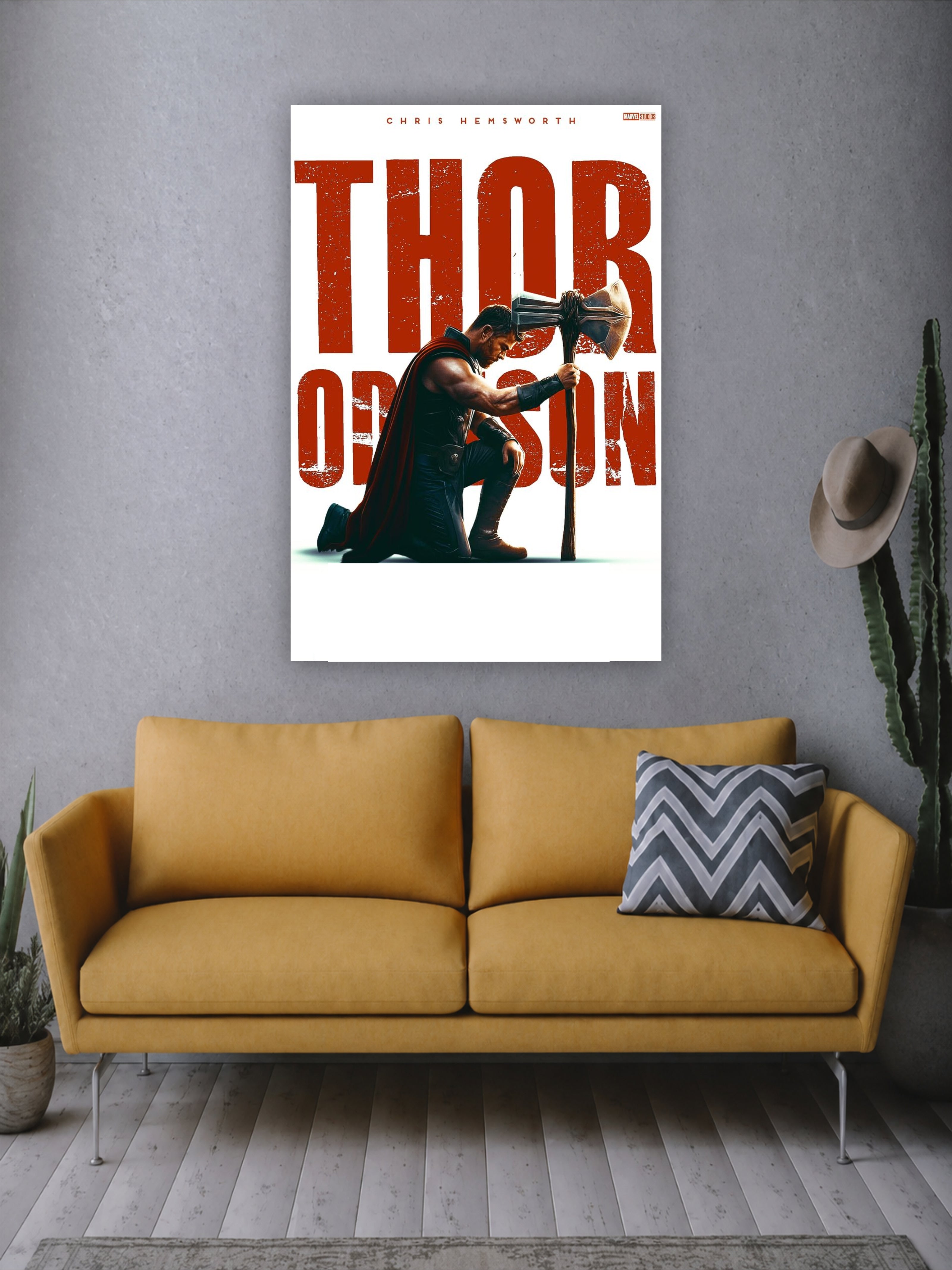 Thor Odinson Kneeling Wall Poster