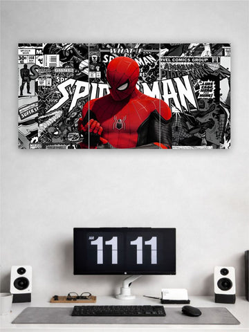 Spider-Man Modern Wall poster– Comic Collage Edition