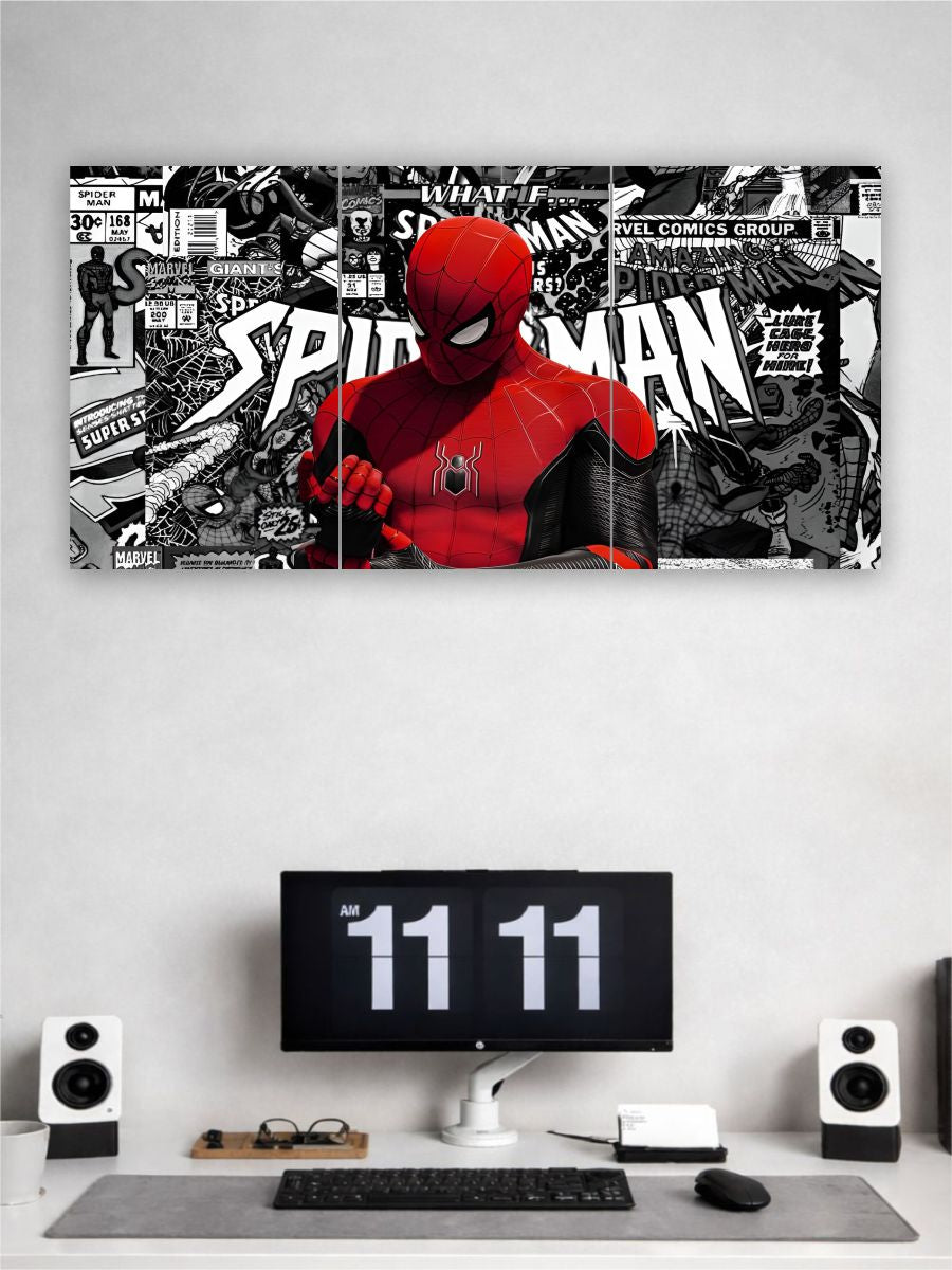 Spider-Man Modern Wall poster– Comic Collage Edition