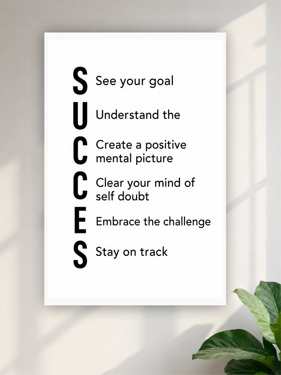 Success Motivation Poster