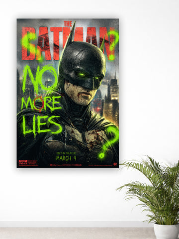 The Batman "No More Lies" Wall Poster | Dark Knight