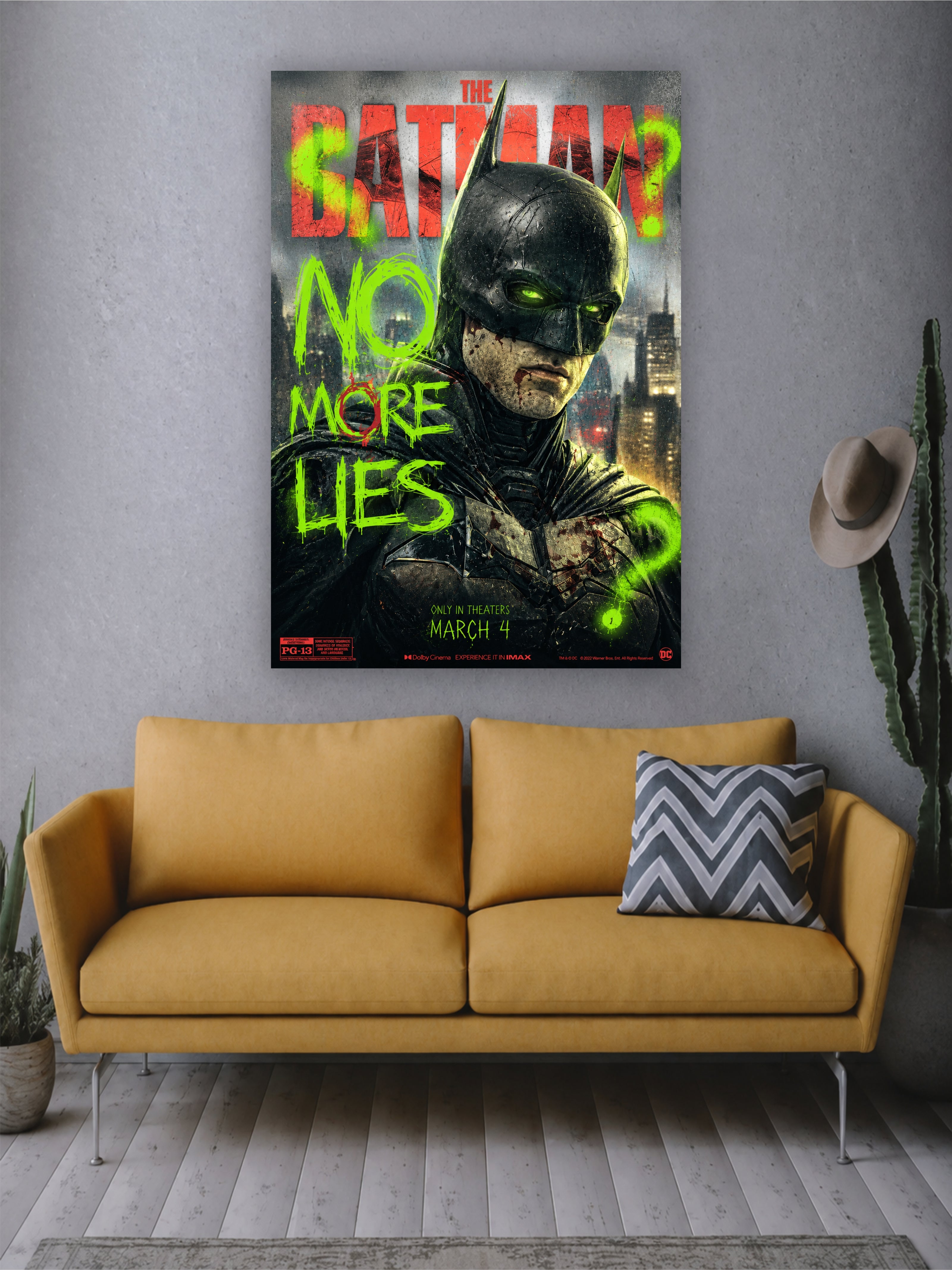 The Batman "No More Lies" Wall Poster | Dark Knight