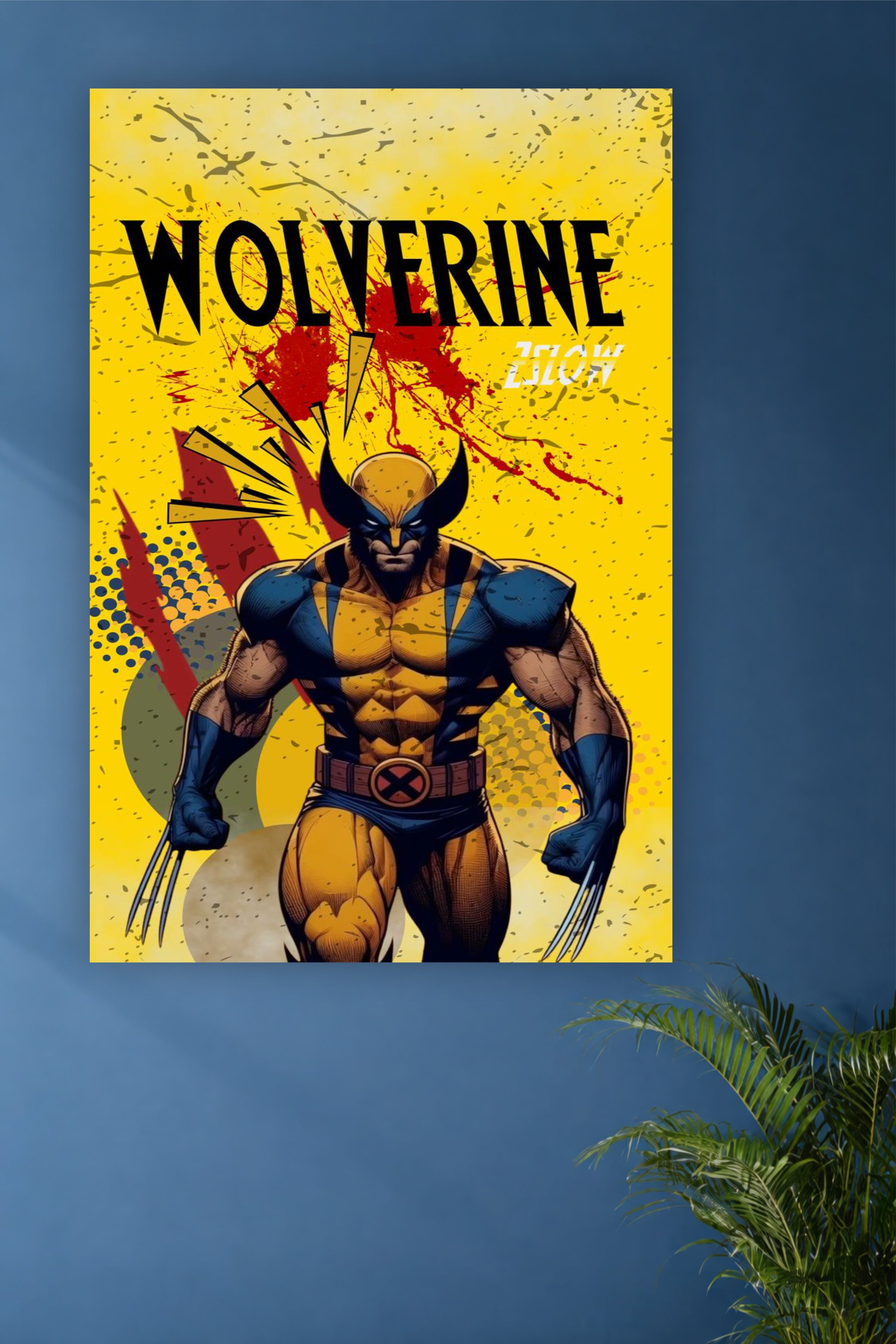 Wolverine Comic Style Poster | Marvel Superhero