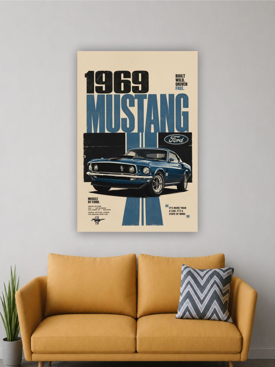 1969 Ford Mustang Classic Car