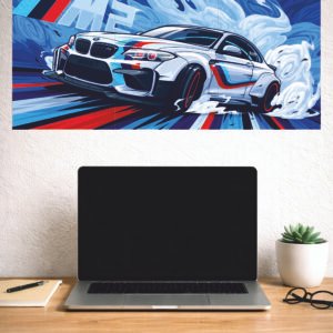 BMW M2 | VECTOR STYLE CARS #01 | CAR POSTERS A4
