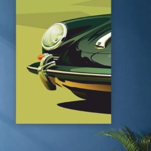 Illustration Car Poster
