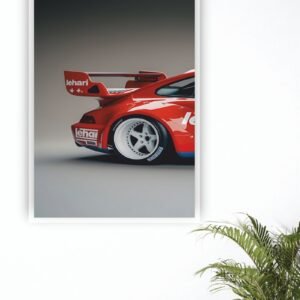 Rear car single poster