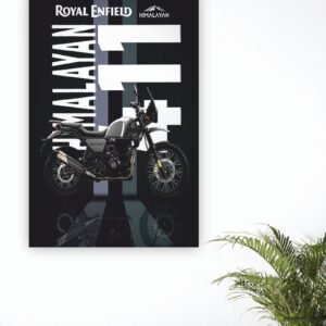 Himalaya 411 bike poster